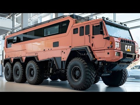 2026 Caterpillar 8x8 Overland RV 😱 | The Ultimate Extreme Survival Luxury Beast!
