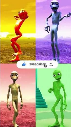 Alien Dance Full Colors #aliendance #coffindance #alienremix #memes