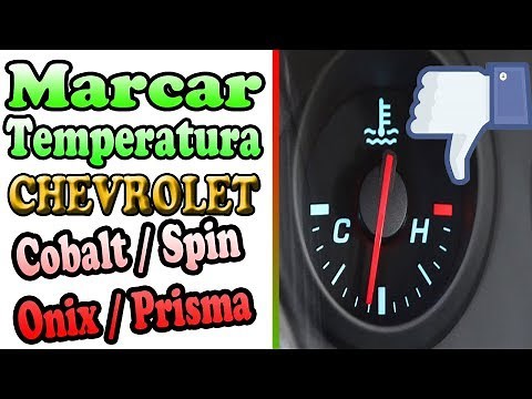 Como Marcar Temperatura GM Chevrolet Spin / Cobalt / Onix / Prisma