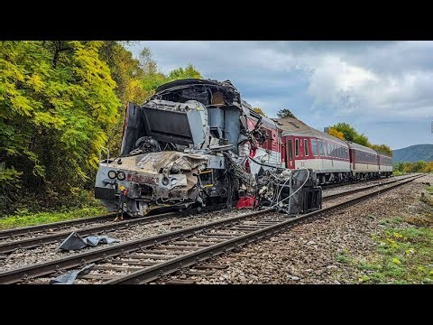 Mieste nehody, kde pri Rožňave došlo k zrážke rýchlikov