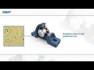 SKF ball bearing unit – UC range