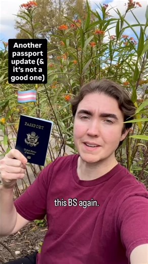 G.C. Kinsey on Instagram: "On November 6, 2025, the U.S. Supreme Court decided that the government can keep enforcing the president’s executive order requiring gender markers on federal IDs to be one of the binary options (M or F) and reflect your assigned sex at birth. Just in case it wasn’t clear from my salt rant: this decision from the Supreme Court doesn’t mean the Orr v. Trump case is over. It’s just a ruling on whether the government can enforce the executive order while the ACLU keeps fi