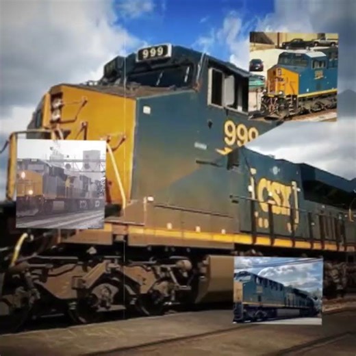CSX 999 ES44AC YN3B GEVO edit