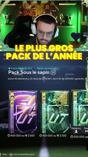 Le plus gros pack de l'année sur FC26 !