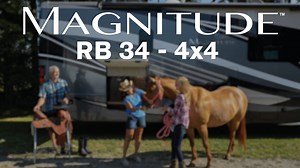30 reactions | The Magnitude RB34 is EVERYTHING you asked for. It's a 4X4! It has all of the power and safety features you want. The RB34 is the bunkhouse model, comes standard with 100 watts of solar charging, and is ALSO prepped for a washer/dryer combo. Check out the Two Minute Tour. Learn more: https://www.thormotorcoach.com/magnitude/floor-plans/rb34/. | Thor Motor Coach | Facebook