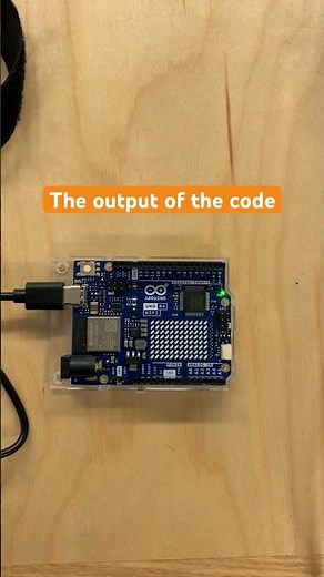Arduino Uno r4 wifi display