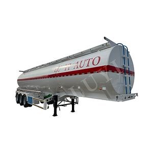 [Hot Item] Luyi Liquid Transport Tanker Trailer 3 Axle 45000L Carbon Steel Liquid Semi Truck Trailer Tanker for Sale