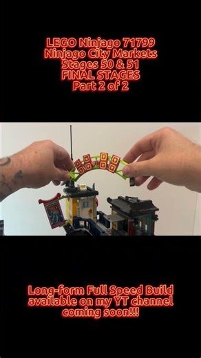 LEGO Ninjago 71799 - Ninjago City Markets (Stages 50 & 51 of 51, Part 2 of 2)
