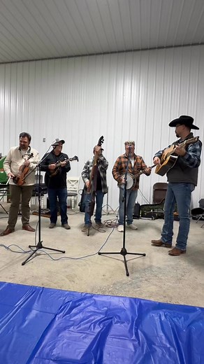 Havin a big time with my friends! I’m very lucky to get to pick with some of the best! | Mike Anglin