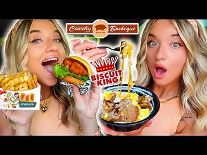 I Only Ate FAST FOOD RESTAURANTS You NEVER KNEW EXISTED For 24 HOURS!