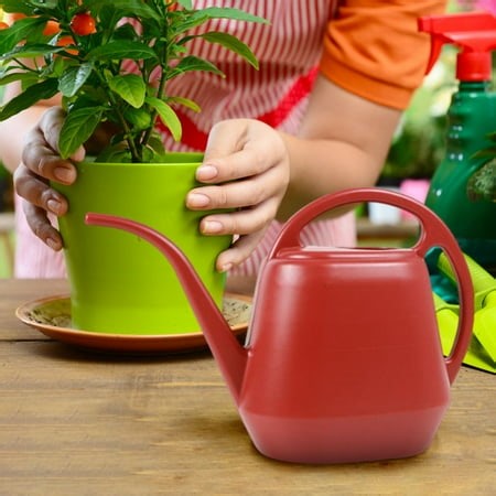 EGNMCR Plant Watering Can Watering Can 1 Gallon Long Spout Watering Can Flower Patterns Indoor Watering Can With Handle Plastic Watering Can For Garden Plants watering can - Walmart.ca