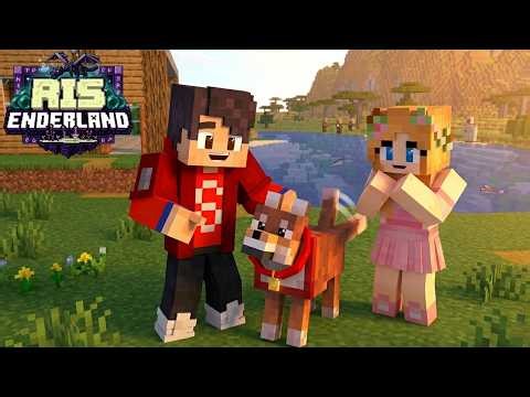 Wolf tame করলাম minecraft এ 😁 | RIS Enderland Ep 2 | Minecraft with RIS