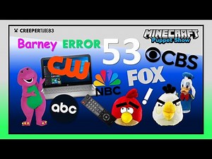 [CT83] Barney Error 53 | MinecraftPuppetShow
