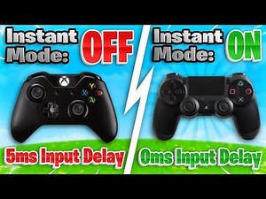 4 SIMPLE Ways To DECREASE Controller Input Lag! (Controller Fortnite - PS4 + Xbox)