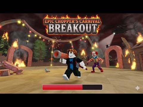 Escaping The Crazy Clown Carnival (ROBLOX) [ ps5 120fps full Gameplay ]