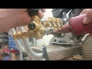 Pressure washer unloader conversion