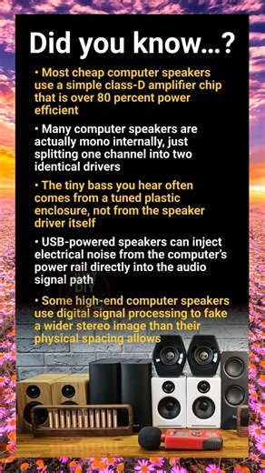 Mind bending facts about computer speakers and how they really work