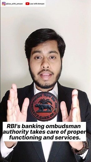 Complaint to banking ombudsman. #legalshorts #rbi #banks #complaint