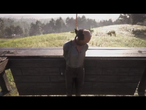 THE HANGING OF MARK JOHNSON Red dead Redemption 2 PS5