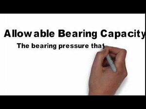 allowable bearing capacity