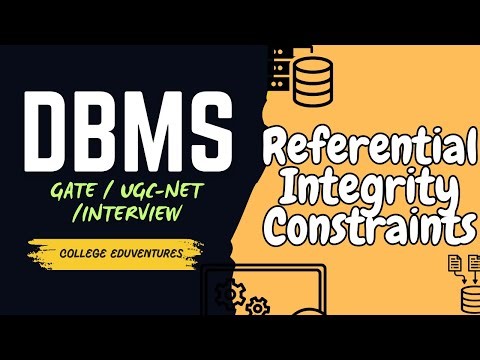 Referential Integrity Constraints with Example | By College Eduventures