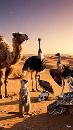 Desert vibes & wild cries! 🐪🌵 Guess the animal? #shorts #animals #desert #sound #viral