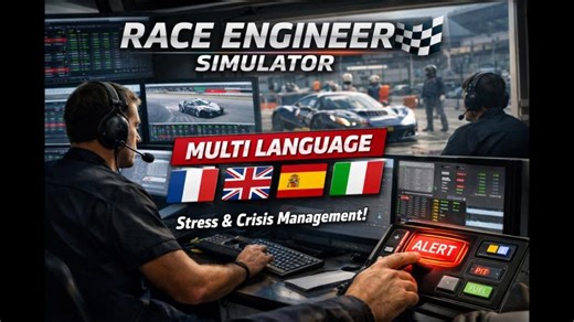 Race Engineer Simulator | Strategic decision-making under pressure (DEMO) | Jérôme Robert