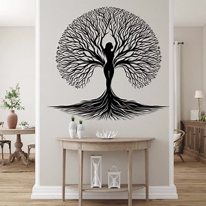 Tree of Life Bundle Design SVG PNG, Tree Silhouette Clipart, Spiritual Home Decor, Family Tree, Cricut, Instant Download - Etsy Canada