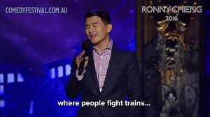 Ronny Chieng’s lived all over the world – so we’ll trust him on his assessment of New York City. | Melbourne International Comedy Festival