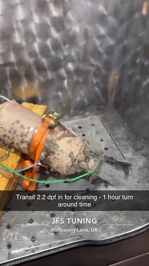 9.2K views · 15 reactions | Ford transit 2.2 we have had in today for cleaning- off car cleaning removes not only the soot but the ash too #jfstuning #dpfcleaning #westyorkshire #ford #JFS #jfstuning #adblue | Simon Johnson | Facebook