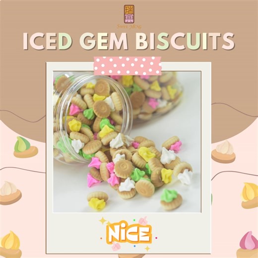 Savor the nostalgia with our Iced Gem Biscuits! 🌈✨ The classic childhood treat, available at all Swee Heng Bakery outlet to sweeten your day. A burst of colors and flavors in every delightful gem is indeed the joy of simple pleasures!🌟 #IcedGemBiscuits #Nostalgia #Chiffoncake #hokkaidochiffon #SweetSimplicity #sweehengbakery #sweettreat #wafflesg #wafflelover #sgfoodie #singaporeeats #singaporeanfood #ieatishootipost #igsgfood #sgmakandiary #sgfoodhunt #sgfoodtrend #sgfoodlover #instafood_sg #