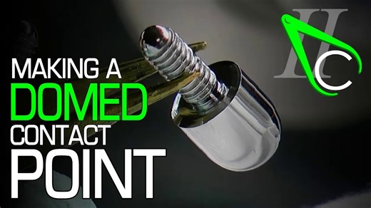 【万卷搬运】No.232 制造一个圆顶接触点【Clickspringの车工短视频】