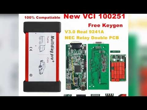 A must-have product #NEW VCI 2021.11 Multidiag Pro TCS Bluetooth Double PCB V3.0 Red NEC Relay Rea
