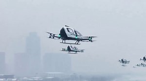 Chine : les taxis volants sans pilote autorisés dans deux villes