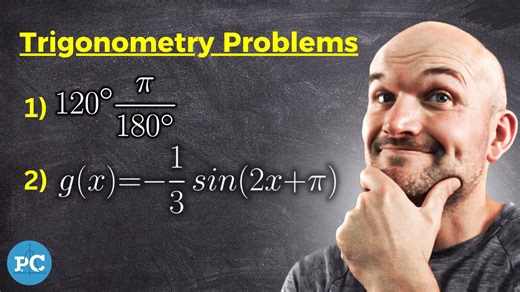 Two trigonometry problems to expect on your midterm