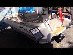 2021 Williams Diesel Jet 505 Tender Walkaround Tour - 2020 Fort Lauderdale Boat Show