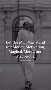 67K views · 870 reactions | MAY VIBES  Drop your “M” word below!...