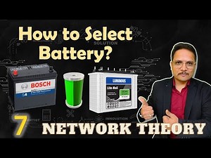 Choosing the Right Battery Explained: Key Parameters and Ratings Video Lecture | Crash Course for GATE Instrumentation Engineering