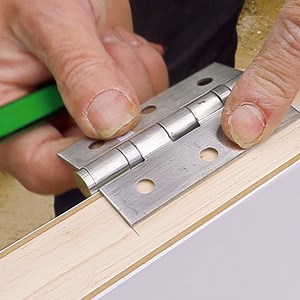 410K views · 2.2K reactions | The final part of our internal door installation series is hanging an interior door. Robin Clevett hangs the door in his frame, showing you his carpentry tricks and tips. This video shows you how to install an interior door that is not prehung and quite a tricky DIY door install. How to hang a door like a pro! #carpentry #woodworking #diyprojects | Skill Builder | Facebook