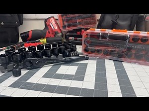 KLEIN KNECT 3/8 Pass-through Socket Set RECALLED ? ￼+ Crescent X6 25 Pc SOCKET SET Comparison! 65400