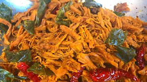 1.7M views · 23K reactions | Cách làm KHÔ GÀ LÁ CHANH không cần lò, thơm ngon dễ làm cho ngày Tết | Học Nấu Ăn | Facebook