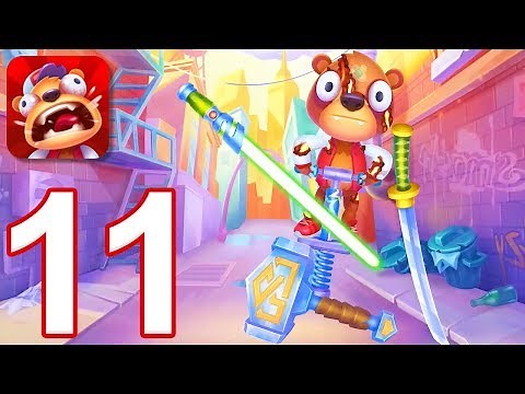 Despicable Bear - Gameplay Walkthrough Part 11 - All Weapons (iOS)
