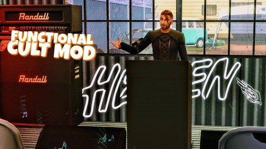 THE SIMS 4 CULT MOD UPDATE