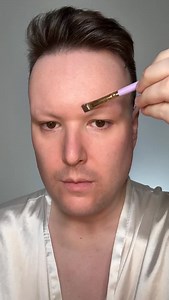 14K views · 105K reactions | eyeBROW woMAN My brow routine is unlike anyone else’s. Parallel lines and right angle intersections - my mug is snatched with geometry Product used - Brow pomade @elfcosmeticsuk Foundation - @makeuprevolution IRL Filter Hair by @howsyourheadwigs #eyebrow #browshaping #brows #makeuptrend #dragqueen #makeup #reels | Rude Velvet | Facebook