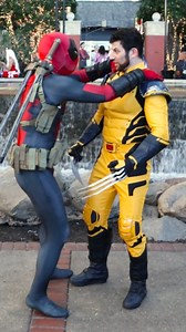 Whenever a Deadpool cosplayer sees a Wolverine cosplayer at the con 🤣 #deadpool #deadpoolcosplay #wolverine #marvel #cosplay | Pids
