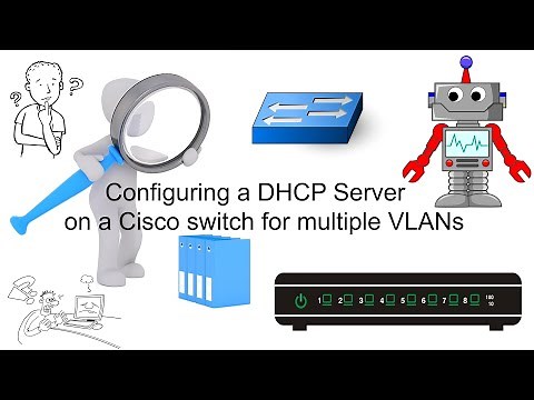 How to configure a DHCP Server for multiple VLANs on a Cisco switch