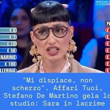 Shock at the end of the episode: Affari Tuoi, the contestant confesses through tears: "Now I... #...