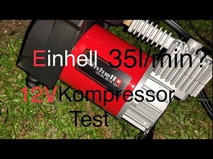 Einhell CC AC 35/10 12V Compressor Test, Weight Price, Performance and Volume