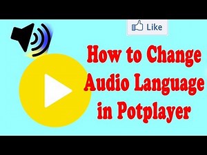 How to Change Audio Language in Latest Version of Potplayer | In Hindi |