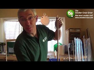 Finishing a Snooker Cue - Oiling Process